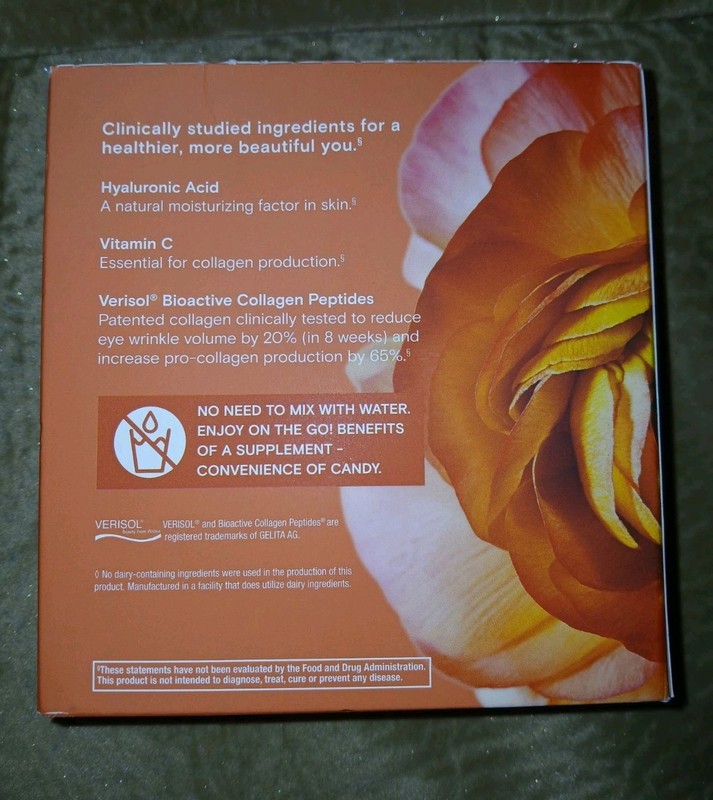 Reserveage Collagen Candy Healthy Skin Nails Elastin Sour Apple Hyaluronic Acid gallery