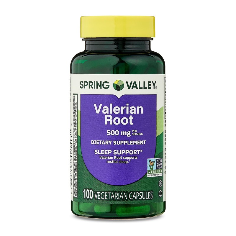 Spring Valley Valerian Root Capsules, 500 mg, 100 Count, pack of 2 gallery