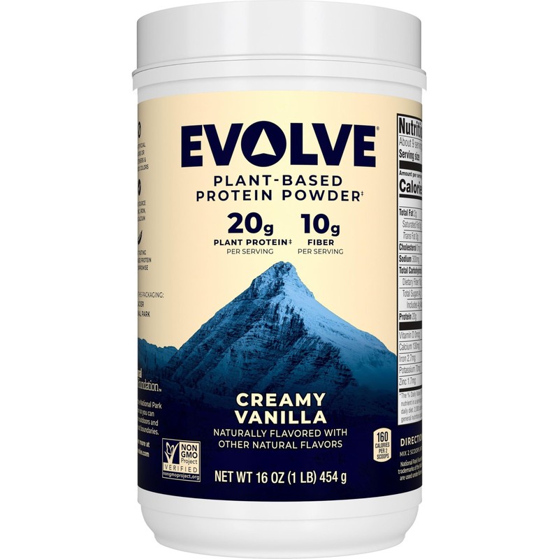Evolve Protein Powder, Ideal Vanilla, 20g 1 Pound (Pack of 1), Vanilla