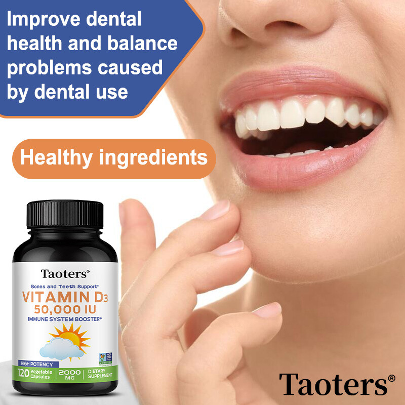 Vitamin D3 50,000 IU Softgels With High Potency Strong Bones Sugar Free gallery
