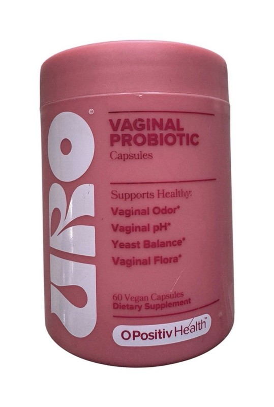 URO O Positiv Vaginal Probiotics for Women Capsules – 60 Count – Ex: 11/26