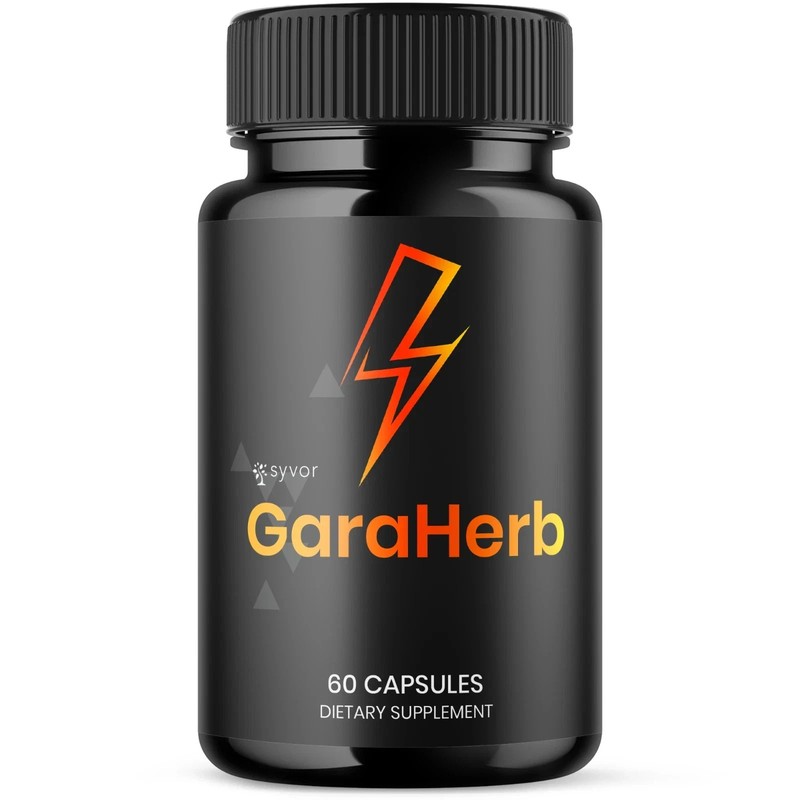 GaraHerb Advanced Energy & Fitness Support Capsules 60 Caps FS | Pack of 1