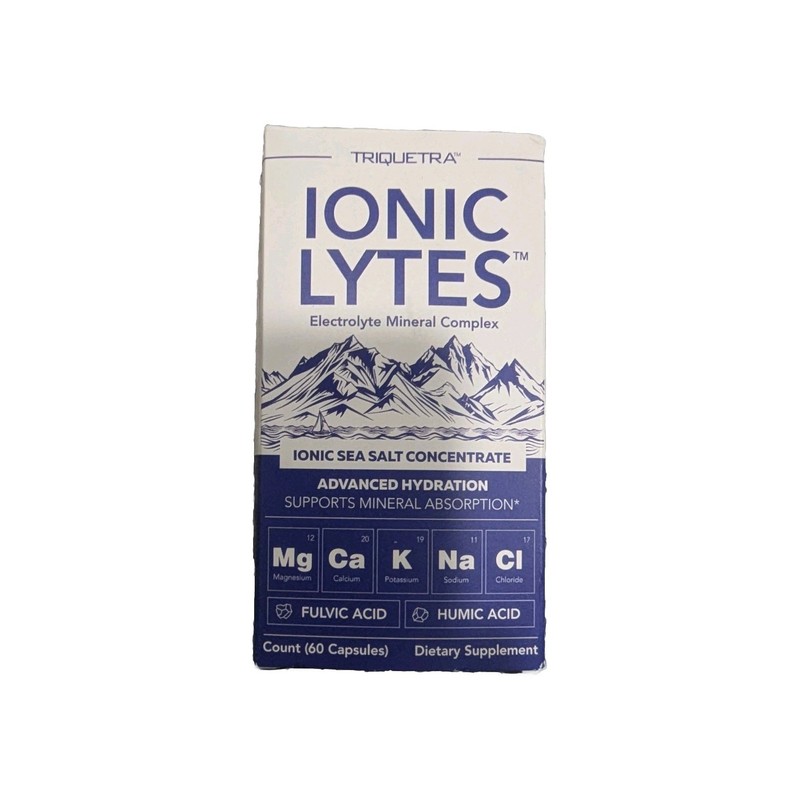 Ionic Lytes™ Electrolyte Mineral Complex with Ionic Sea Salt, Fulvic & Humic…