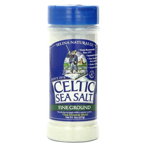 Fine Ground Sea Salt Shaker 8 Oz By Celtic Sea Salt