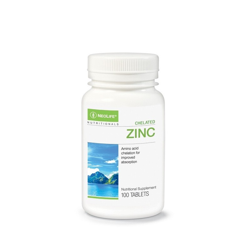 Neolife Chelated Zinc Tablet Supplement