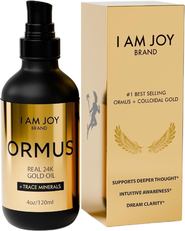 I am Joy Ormus Gold Oil Monoatomic 4oz Decalcify Pineal Gland Repair DNA 120ml