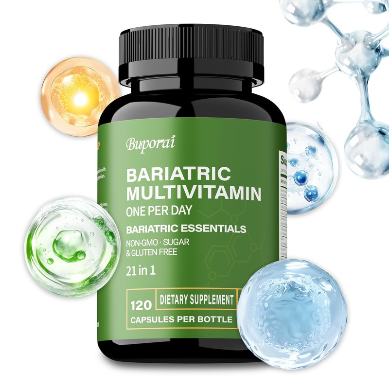 Bariatric Multivitamin -with 21 Vitamins,Balance Energy Levels Promotes Burn Fat