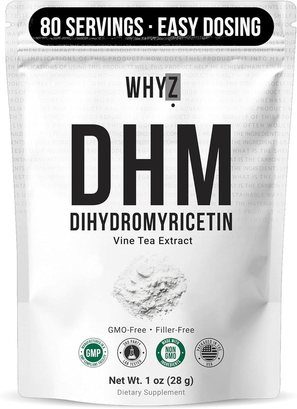 Dihydromyricetin Powder 28g 100% Pure DHM Supplements Liver Support-USA gallery
