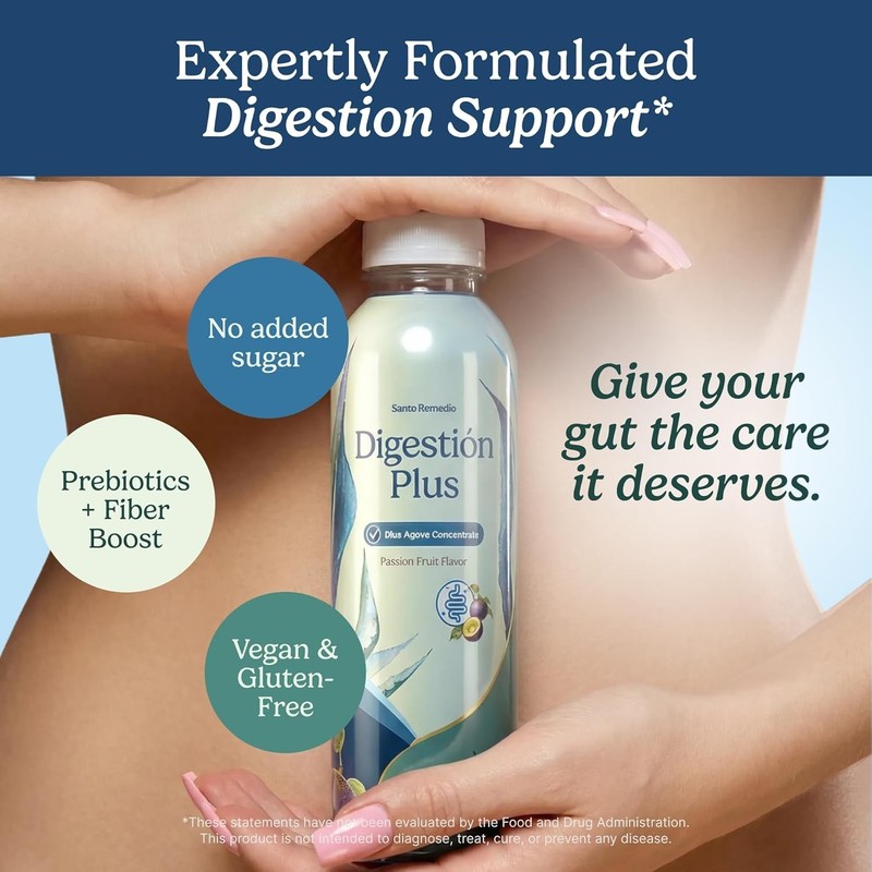 Digestion Plus, Concentrated Blue Agave Drink, 30 Servings, Passionfruit Flav... gallery