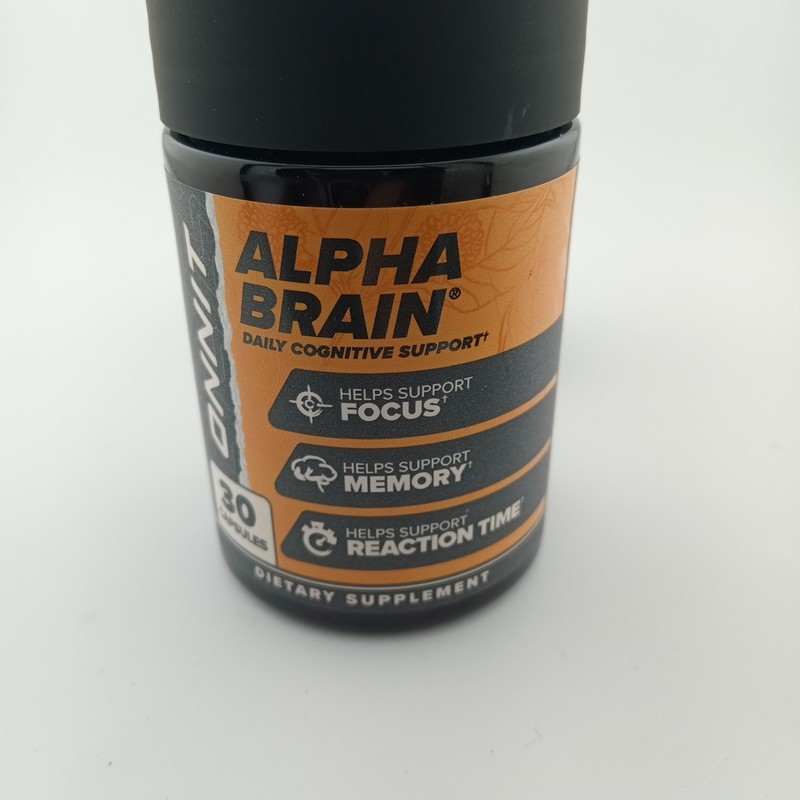 Lot of 2 - ONNIT Alpha Brain® Dietary Supplement Capsules - 30 Count Per Bottle gallery