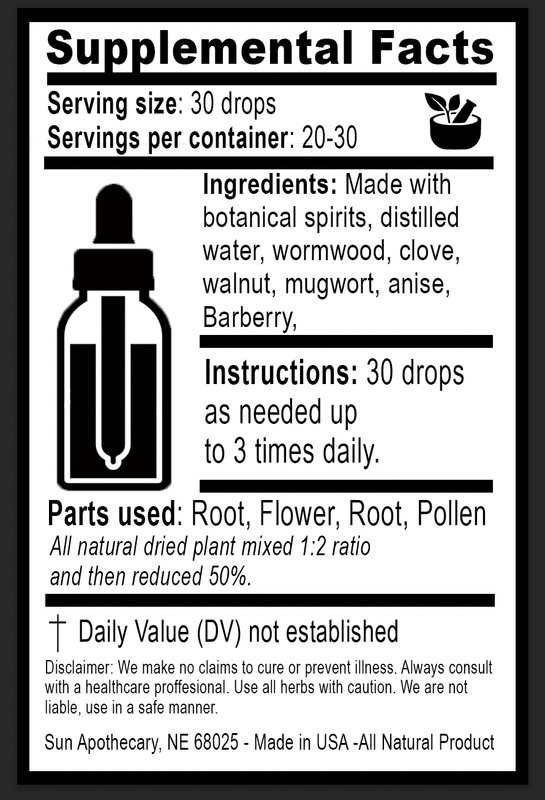 Parasite Cleanse Parasite Detox SAFE FAST EASY Liquid Drops USA Free Shipping gallery