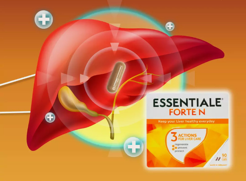 10 X Essentiale Forte N Liver Detox & Liver Tonic Supplement 90s gallery