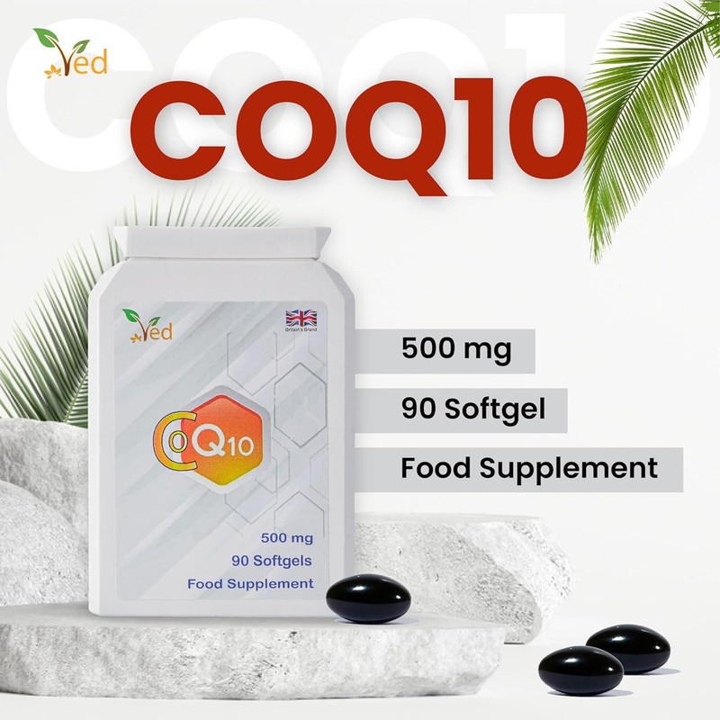 VED Co Enzyme Q10 | Support Healthy Heart and Muscles | Promote Cellular Energy gallery