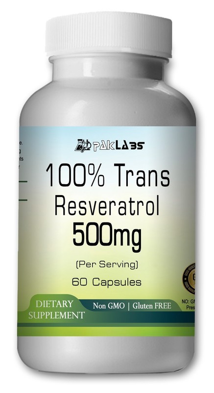 Trans Resveratrol (500mg) 60 Capsules~