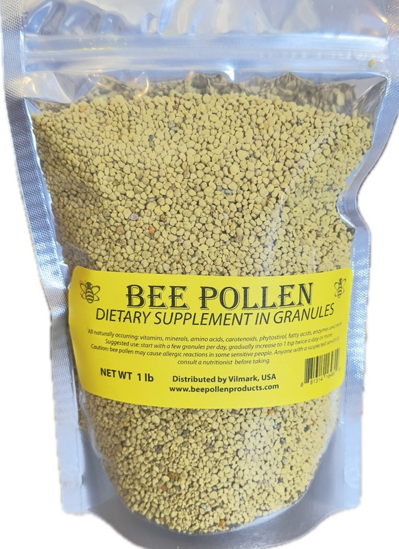 1 lb. of Bee Pollen Granules - Raw and Unprocessed - Great for Weight Loss gallery