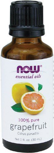 NOW Foods Grapefruit Essential Oil For Diffusers & Burners 1oz. Bottle Free Ship