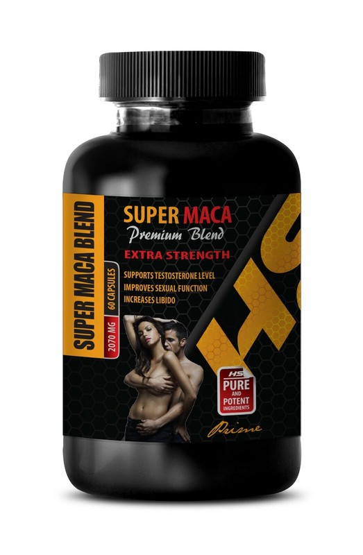 Black Maca Root Extract – SUPER MACA PREMIUM BLEND extract 1 Bottle 60 Capsules