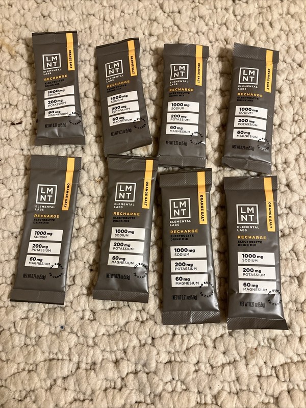 LMNT ELEMENTAL LABS Electrolyte Hydration Powder Variety Sold As Shown No Box