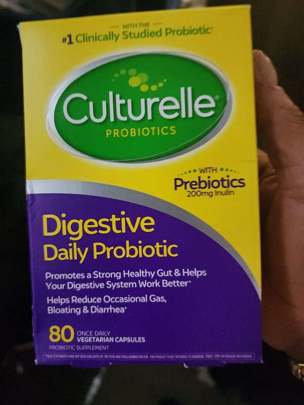 Culturelle Digestive Health Daily Probiotic 80 Capsules Exp 10/26+