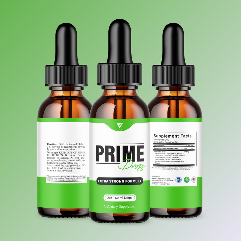 (5 Pack) Prime Drops Performance Support, Prime Advanced Daily Formula (10oz) gallery