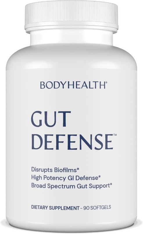 BODYHEALTH Gut Defense Dietary Supplement 90 Softgels