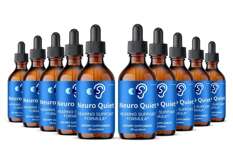 NeuroQuiet Liquid Supplement, Hearing and Ear Health, Neuro Quiet (10 Pack)