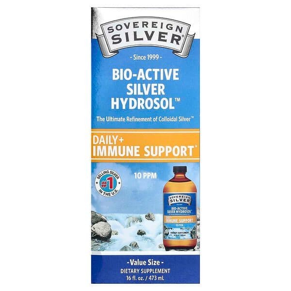 Sovereign Silver Bio-Active Silver Hydrosol 10 ppm 16 fl. oz.