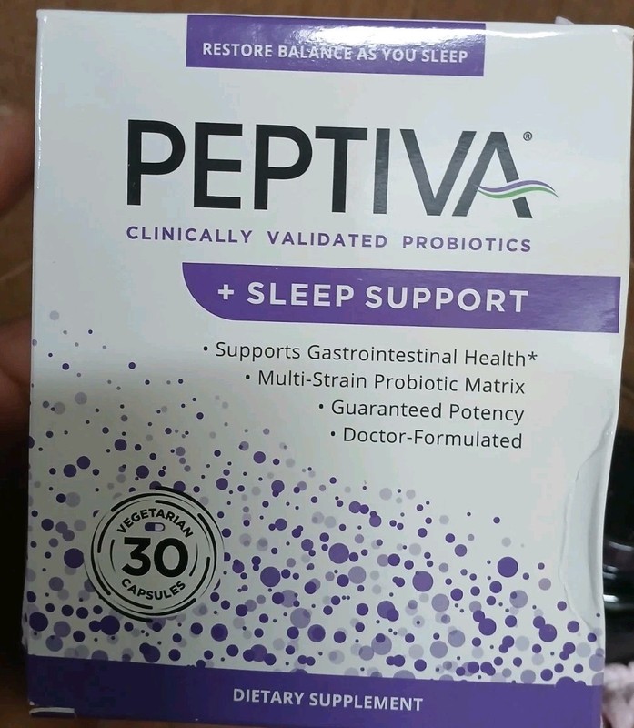 Peptiva Probiotic 26 Billion CFU Sleep Support – 30 Capsules EXP DATE 03/2027