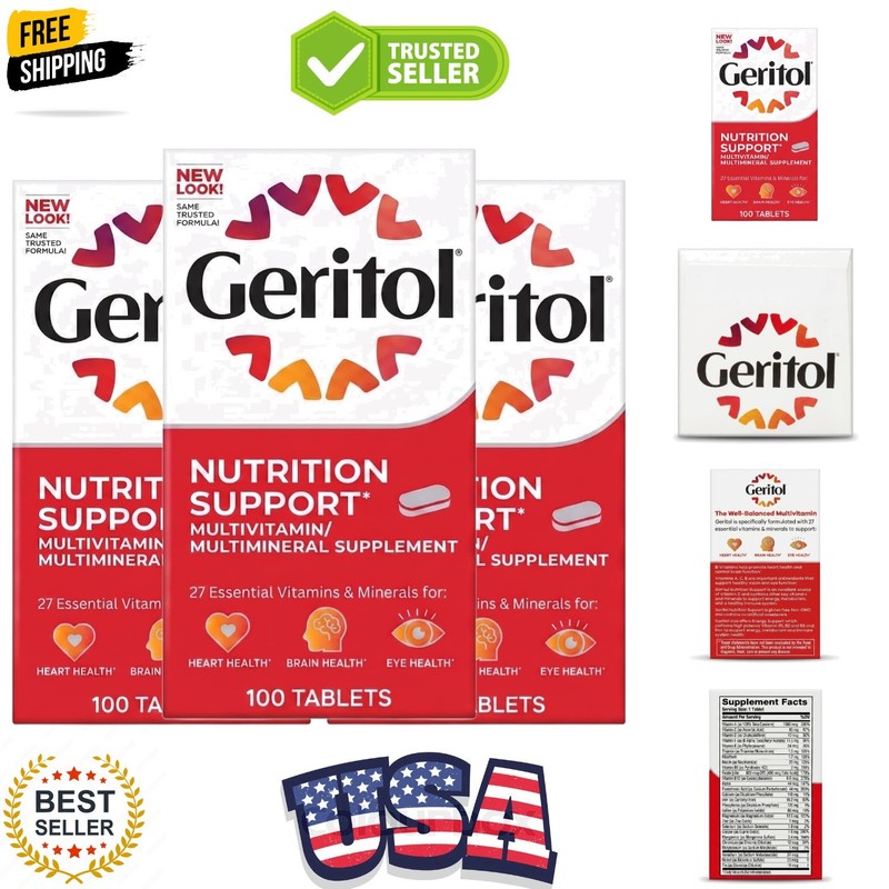 Complete Tablets, 100 Count Pack of 3
