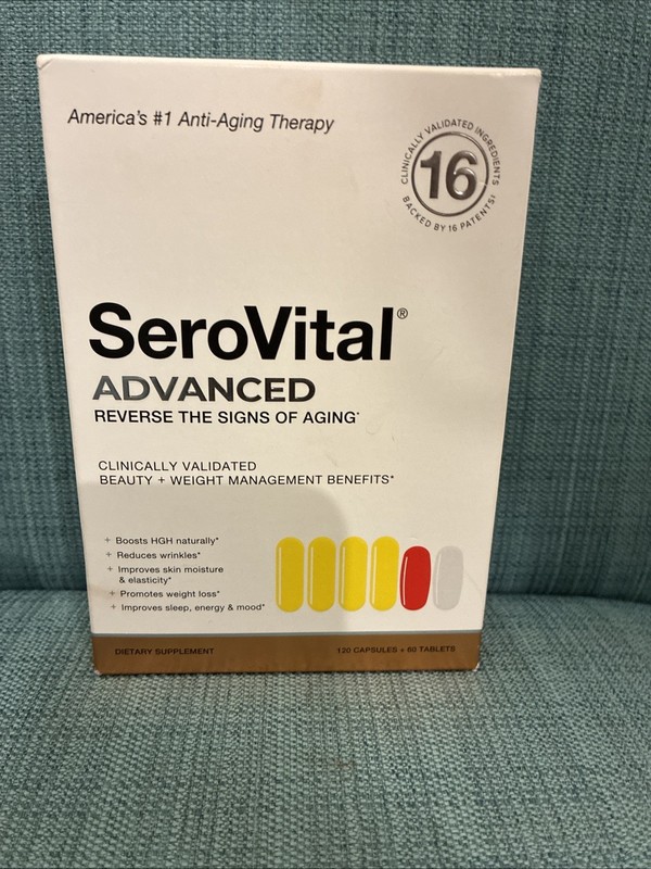 SeroVital Advanced Dietary Supplement 120 Capsules