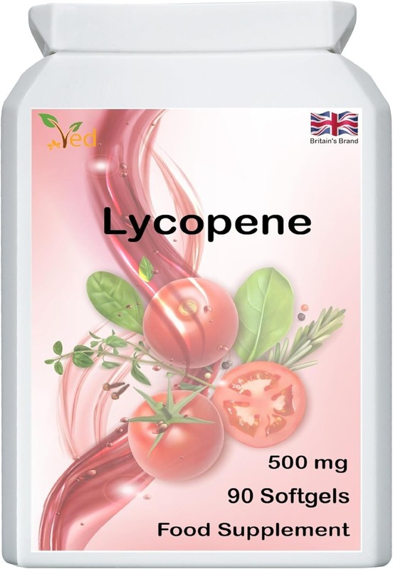 Lycopene 500 mg | 90 Softgel 3 Month Supply.