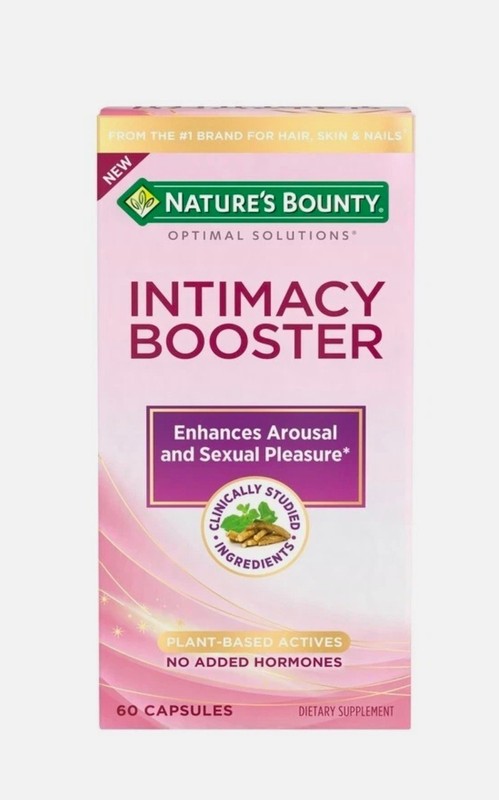 (2 Boxes) Nature's Bounty INTIMACY BOOSTER 2 @ 60 Capsules ea. Box 2 mon. SUPPLY gallery