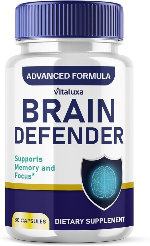 Brain Defender Supplement, Brain Defend Pills for Focus and Memory Support..V-3