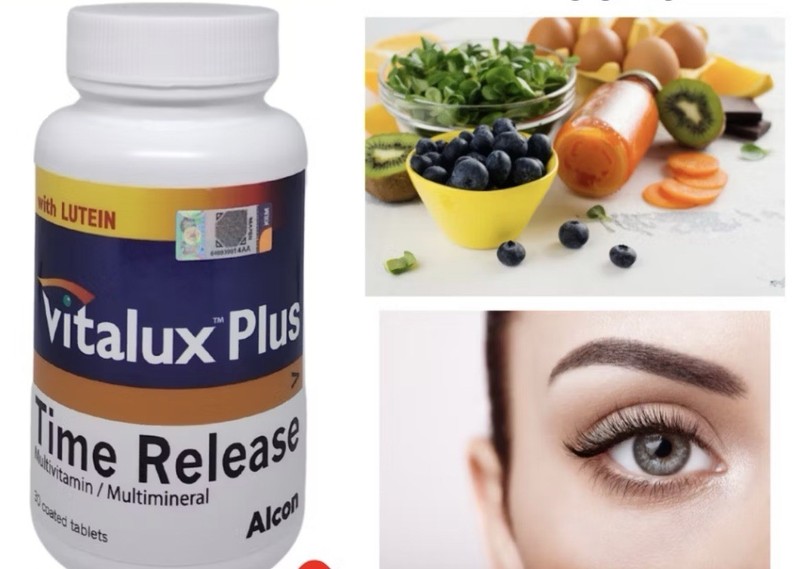 30 tabs VITALUX Plus Time Release Multivitamin & Multimineral FREE SHIPPING