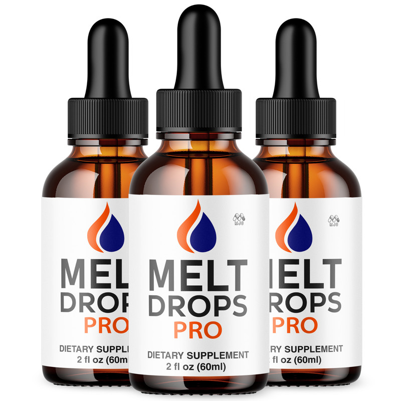 (3 Pack) Melt Drops Pro Advanced Weight Management Formula MeltDrops 90 Serving