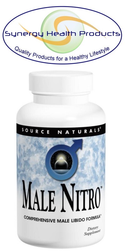 Source Naturals Male Nitro 60 tablets – Comprehensive Male Libido Formula
