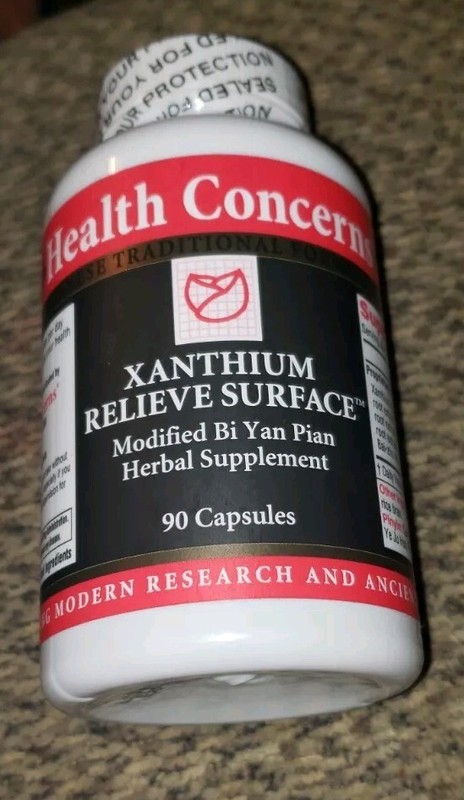 Health Concerns Xanthium Relieve Surface – 90 Capsules