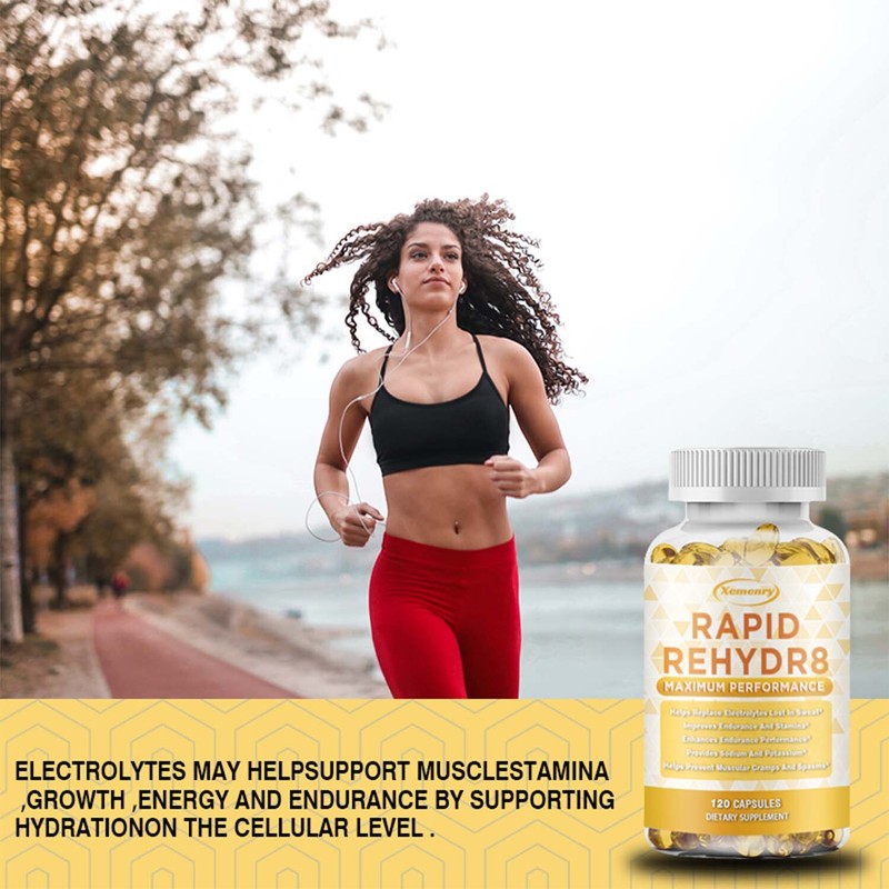 Electrolytes Rehydr8 - with Sodium, Potassium, Magnesium - Relieve Leg Cramps gallery