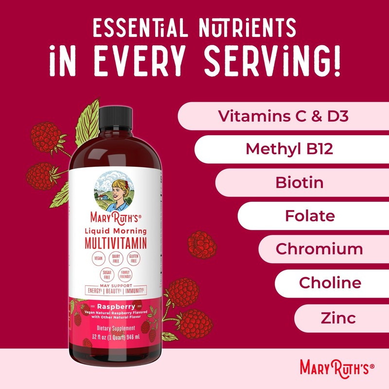 Liquid Multivitamin for Women, Men & Kids | Vitamin A C D E B6 B12 Biotin Zin... gallery