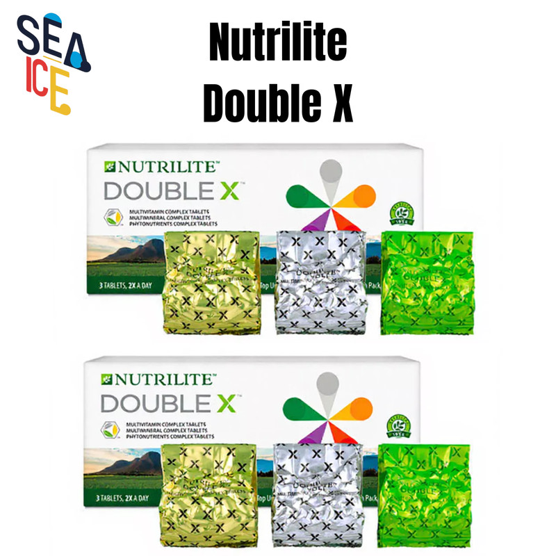 2x Nutrilite Double X Multivitamin Complex 30 Days Wellness New