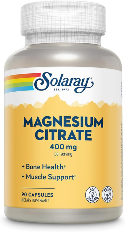 Magnesium Citrate 400Mg – Magnesium Supplement – Bone Health, Muscle, Relaxation
