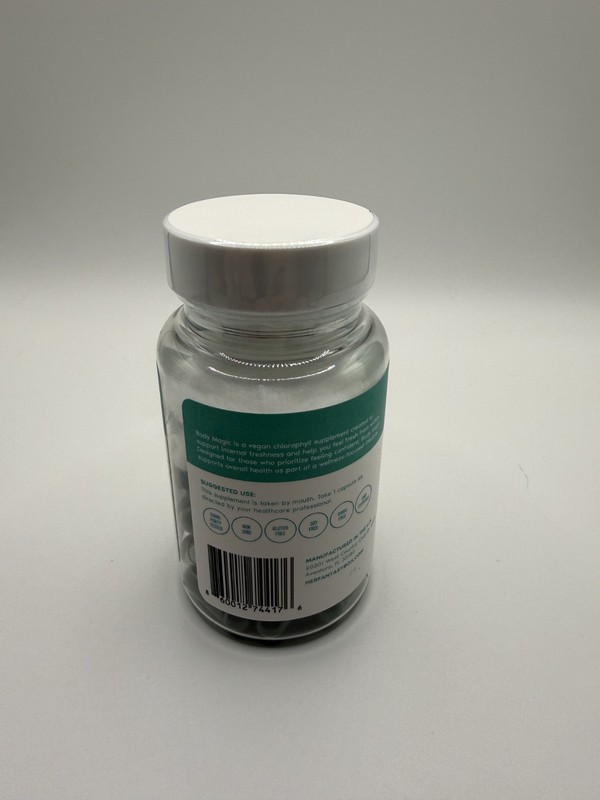 Her Fantasy Box Body Magic Chlorophyll 30ct Vegan Capsules Green - Brand New gallery