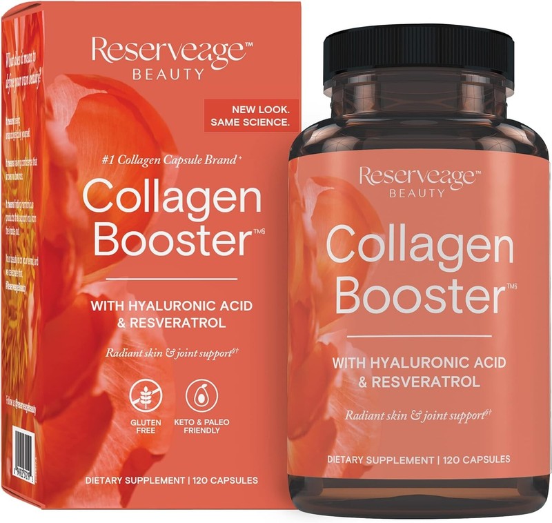 Reserveage Collagen Booster Skin and Joint Supplement – 120 Capsules