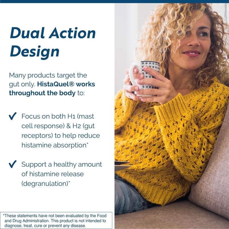 Researched Nutritionals HistaQuel DualAction Histamine & Mast Cell Support F... gallery