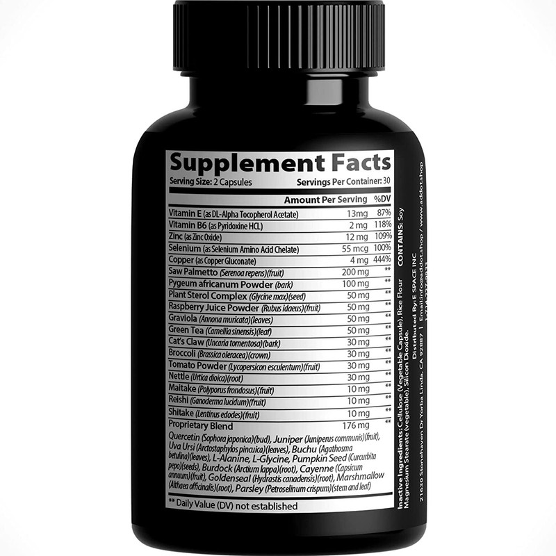 Prostate Max for Men, Saw Palmetto Plus 30 Herbs, minerals, vitamins gallery