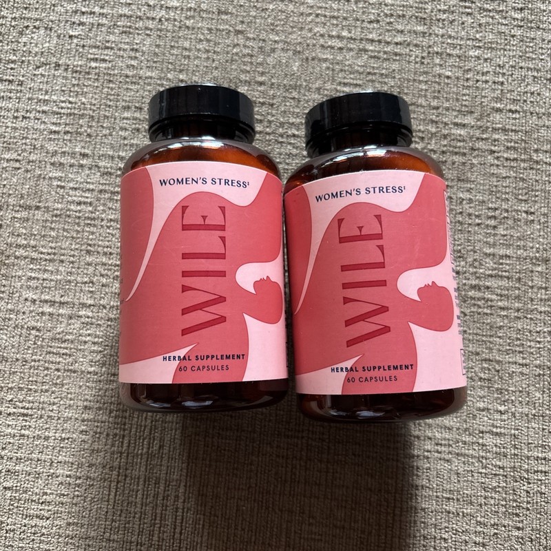 2 × Wile WOMEN’S STRESS Relief Herbal Supplement 60 CAPSULES