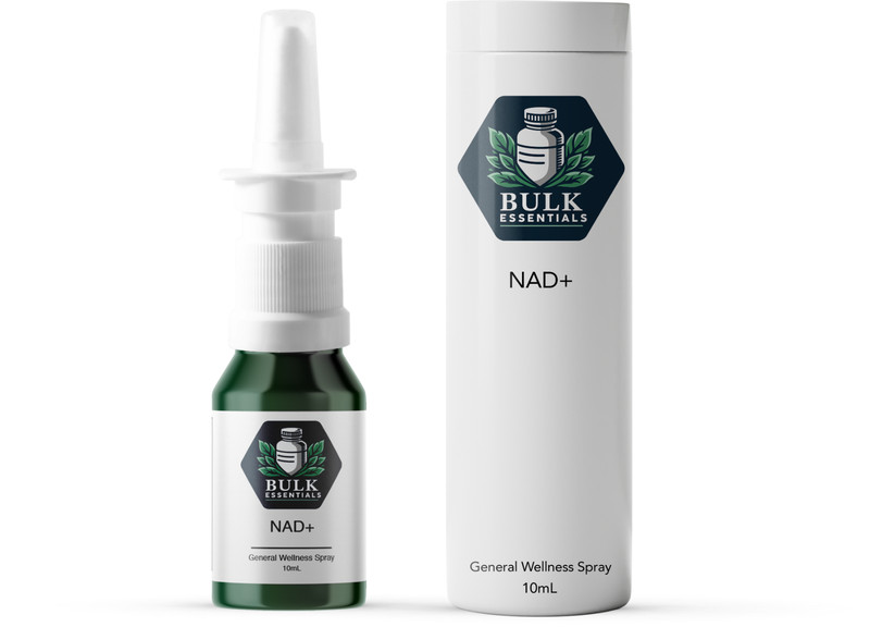 Bulk Essentials NAD+ Spray 5mg/SPRAY 100 Sprays | Cellular Energy | Longevity