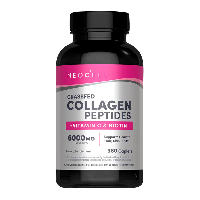 NEOCELL SUPER COLLAGEN 360 Ct. Count Vitamin C Biotin Hair Skin Nail EXP 08/28