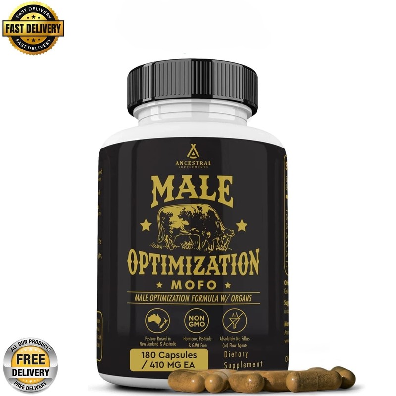 Ancestral Supplements MOFO Male Optimization Formula 180 Caps – EXP – 10/2027