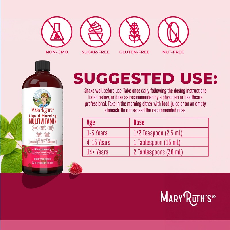 Liquid Multivitamin for Women, Men & Kids | Vitamin A C D E B6 B12 Biotin Zin... gallery
